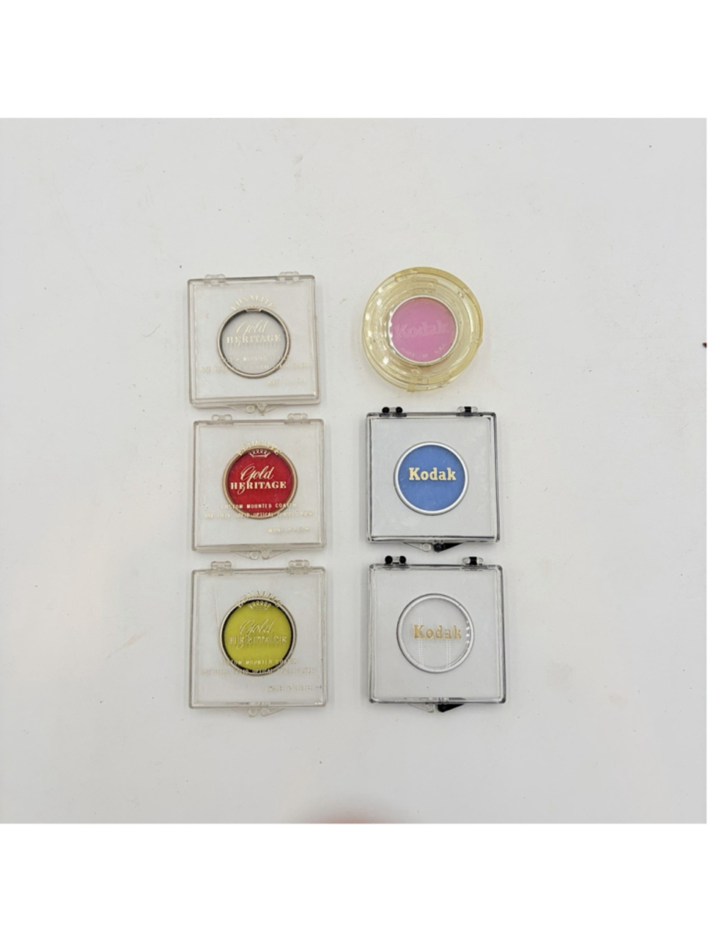 Kodak Portra Lenses Ednalite Gold Heritage Camera Filter Lot 6 USA